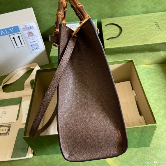 Firstbag ru with bag GUCCI jumbo GG Diana medium tote 0730